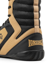 Lonsdale box topánky Heskin, čierno hnedé