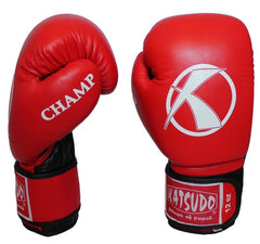 Katsudo γάντια πυγμαχίας Champion IV, κόκκινο