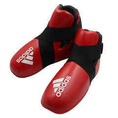 Adidas προστατευτικά ποδιών kickbox Super Safety, κόκκινο