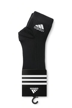 Adidas ψηλές αθλητικές κάλτσες αστραγάλου, μαύρο