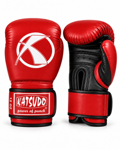 Katsudo box rukavice Champion IV, červené