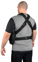 Zebra chránič tela Coach, čierny