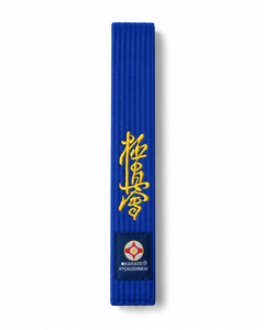 Katsudo ζώνη καράτε Kyokushin, μπλε