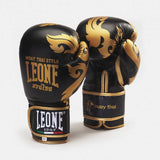 Leone box rukavice Muay Thai, čierne