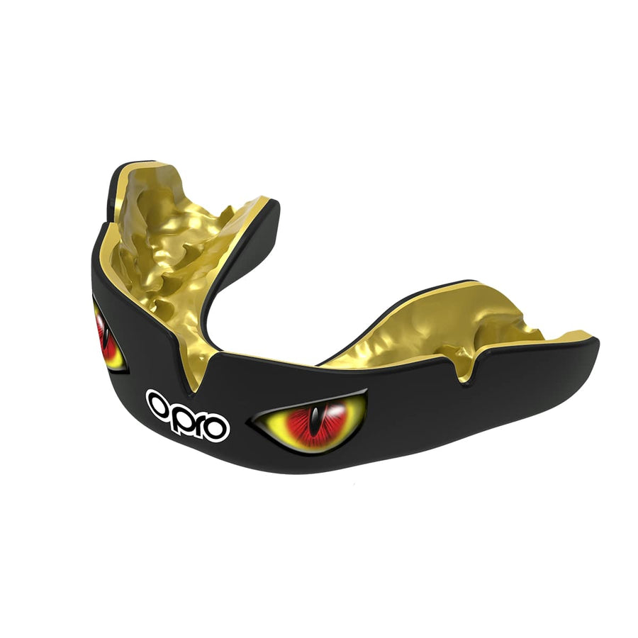 Opro chránič na zuby Instant Custom Fit Aggression, čierno zlatá