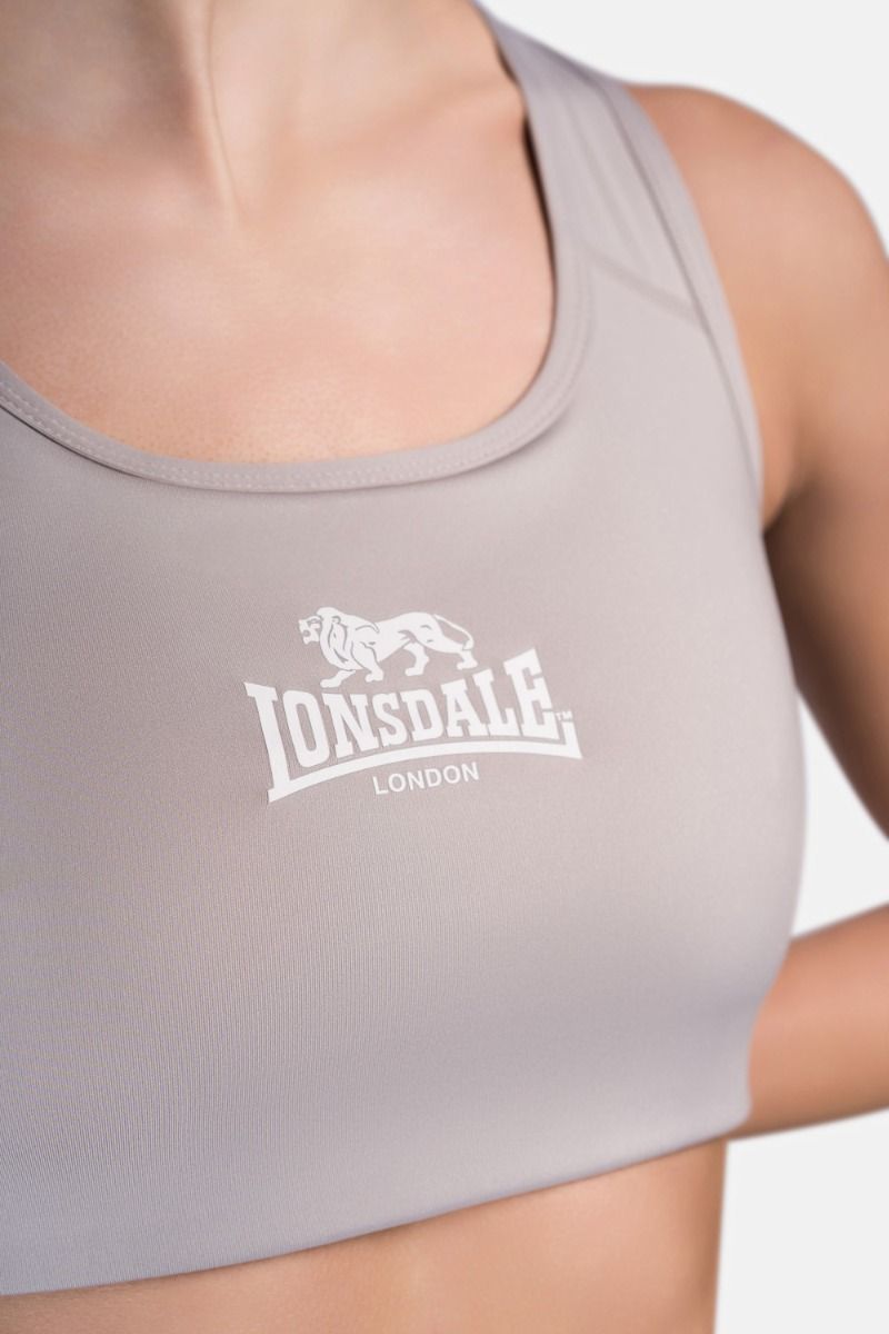 Lonsdale športová podprsenka Wardour, sivá