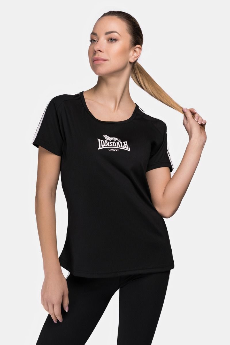 Lonsdale dámske funkčné tričko Halyard, čierne