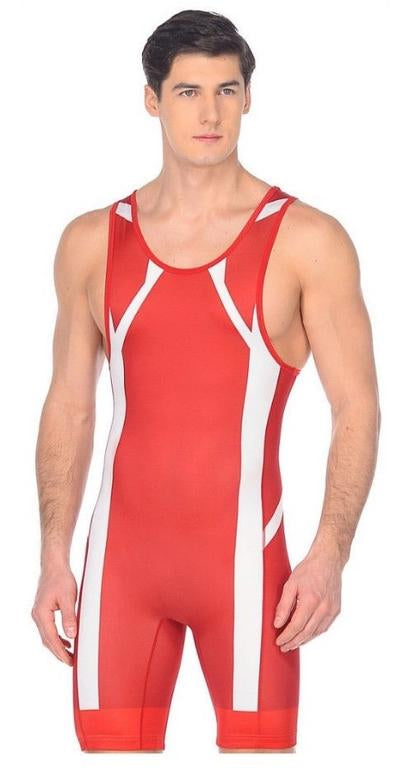 Asics zápasnícky dres, červený