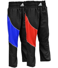 Adidas kickboxing pants, black-red