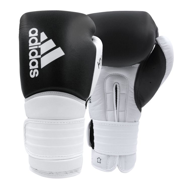 Adidas box rukavice Hybrid 300, bielo-čierne