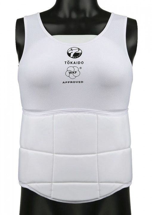 Protector Ladysof Tokaido Body Protector PRO Lady WKF, White – Katsudo