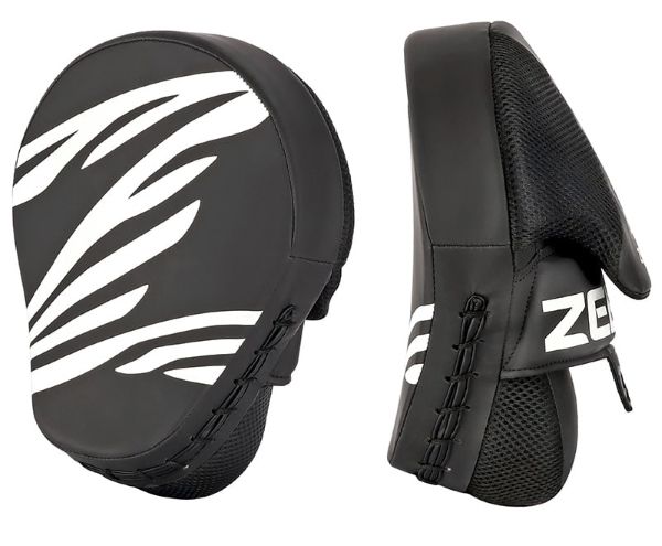 Zebra koženkové boxerské lapy Pro Fitness pár – Katsudo