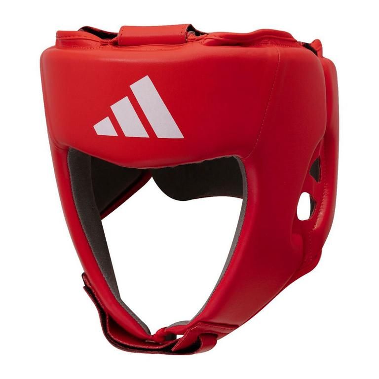 Adidas box prilba IBA, červená