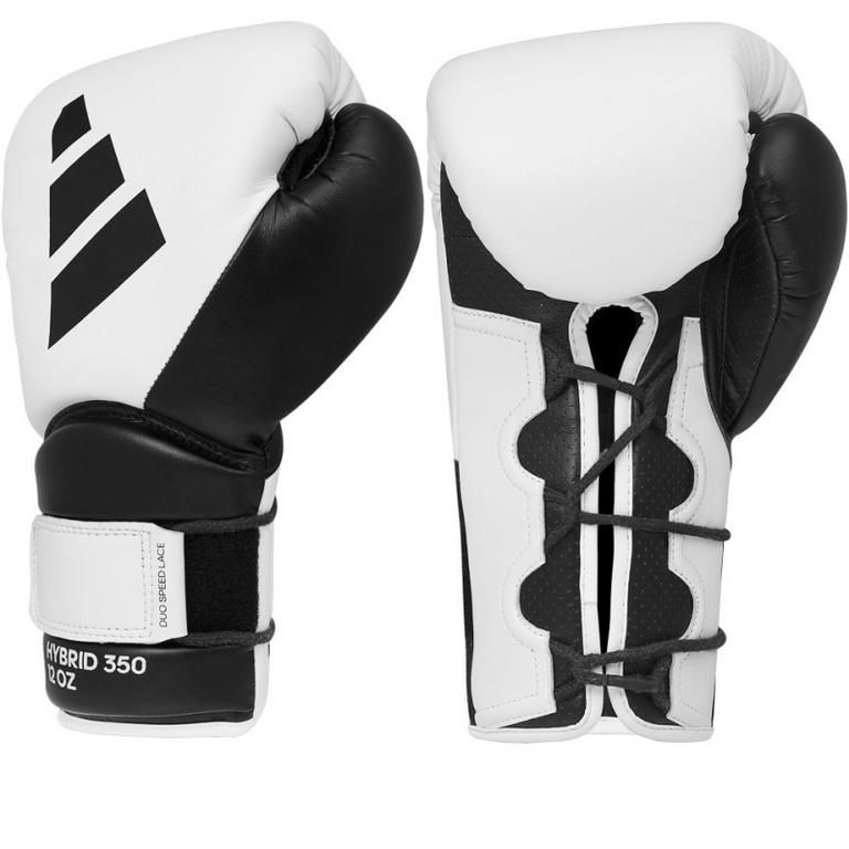 Adidas box rukavice Hybrid 350, bielo-čierne