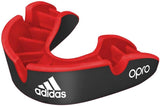 Adidas Junior chránič zubov 4. generácie Opro Silver, čierno-červený