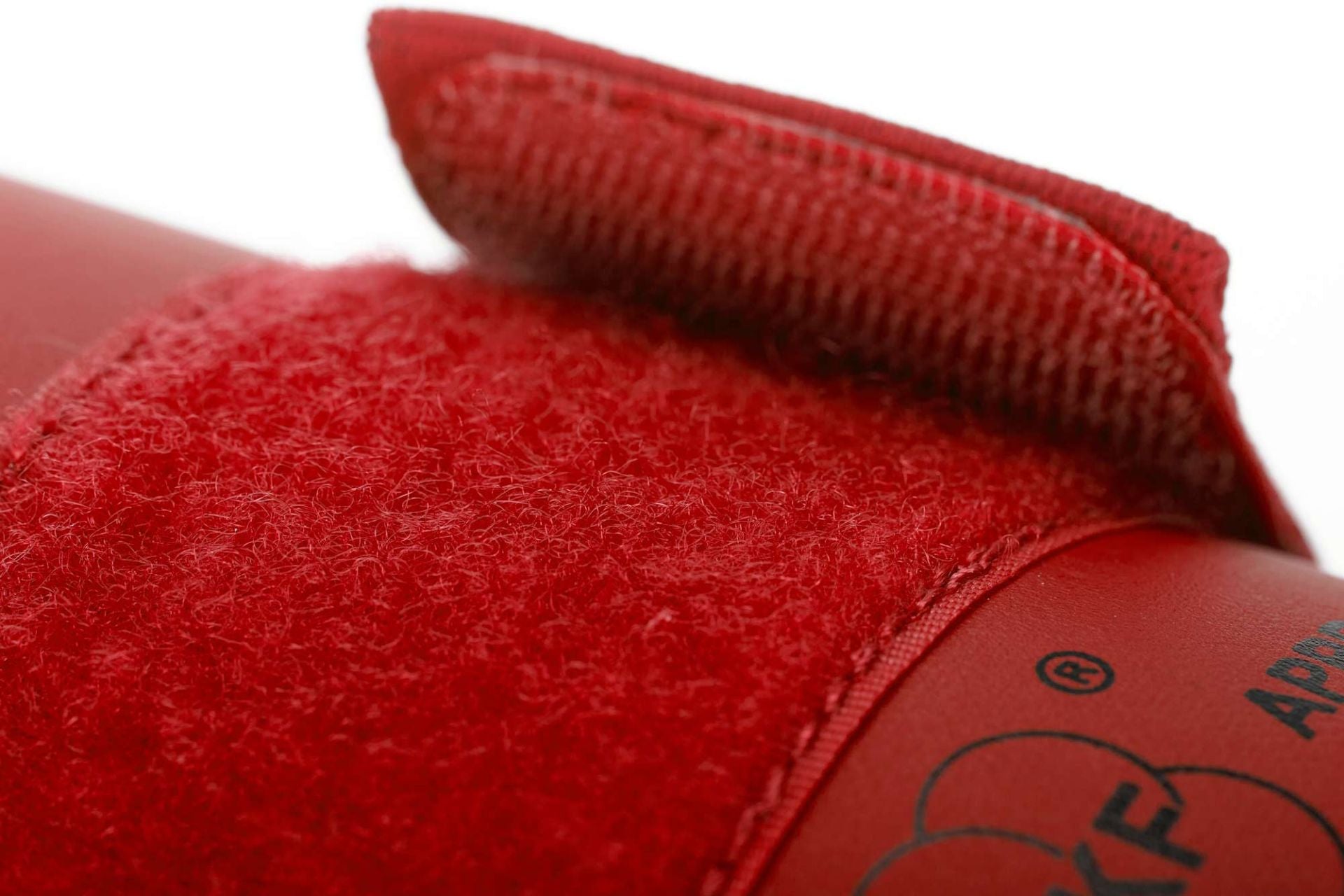 Protezioni per il dorso del piede Adidas approvate WKF, rosse