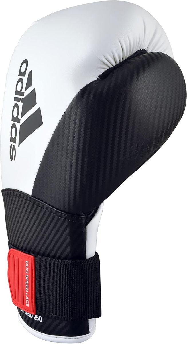 Adidas box rukavice Hybrid 250, bielo-čierne