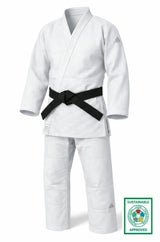 Adidas JU kimono Champion III IJF Regular fit 750g with logo, white
