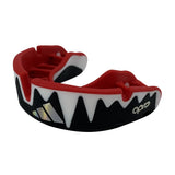 Adidas Senior chránič zubov Opro Platinum, červená-čierna-biela