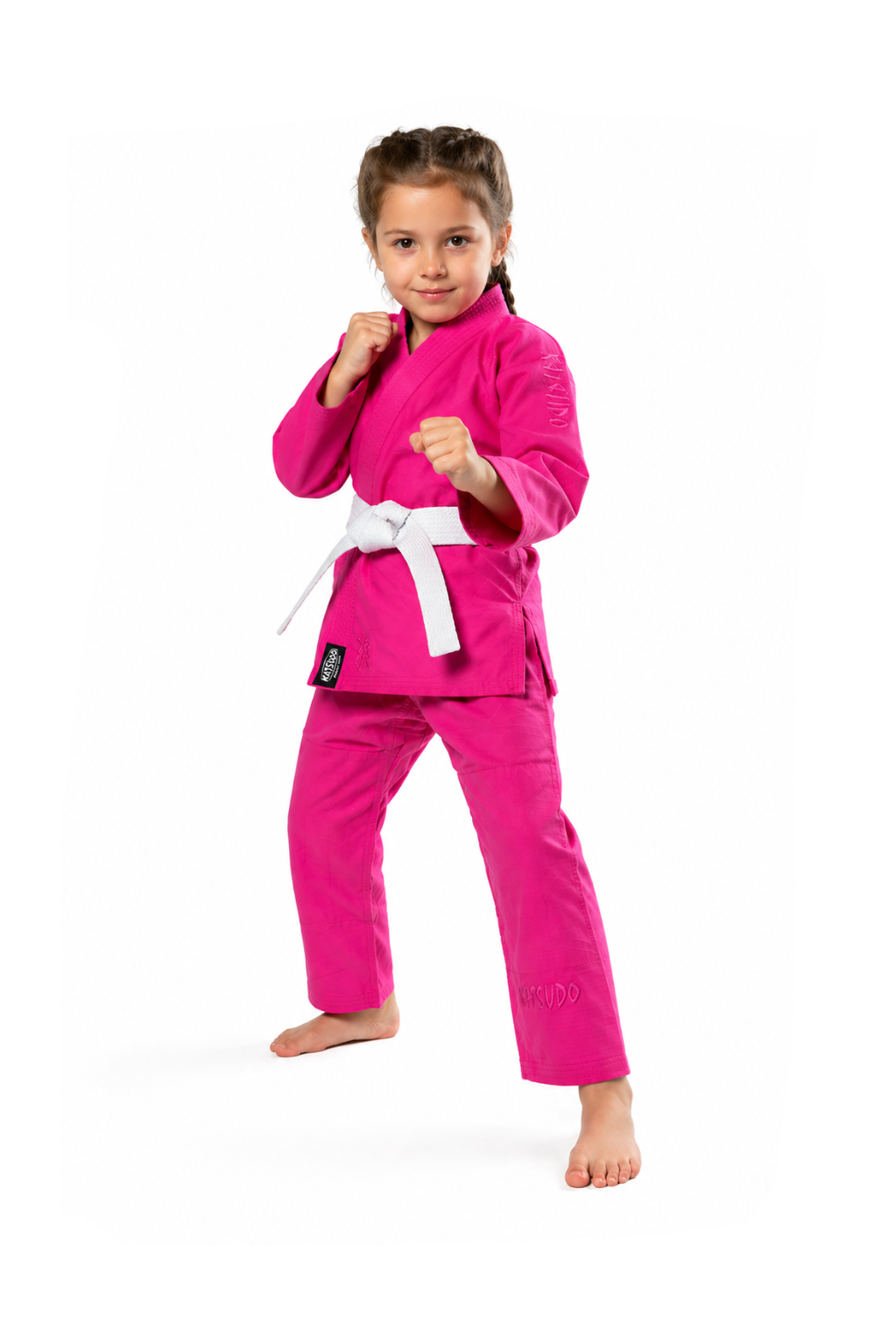 Katsudo Kio kids Jiu Jitsu kimono, pink