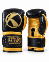 Katsudo box Rukavice Fight, čierno zlaté