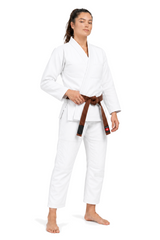 Kimono da Jiu Jitsu donna Katsudo Yori 550g, bianco