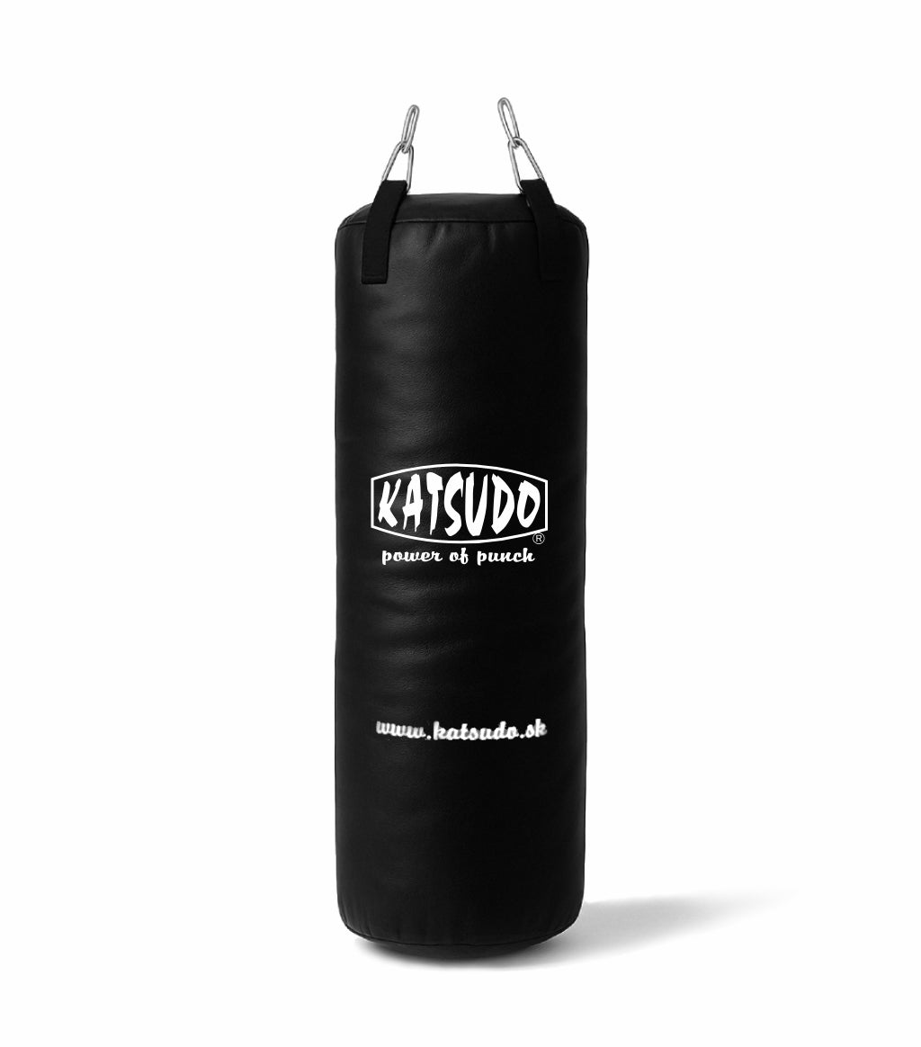 Katsudo kožené box vrece Baggy 90x30, čierne