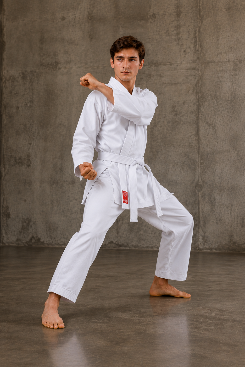 Katsudo Kata Competition kimono 470g, biele