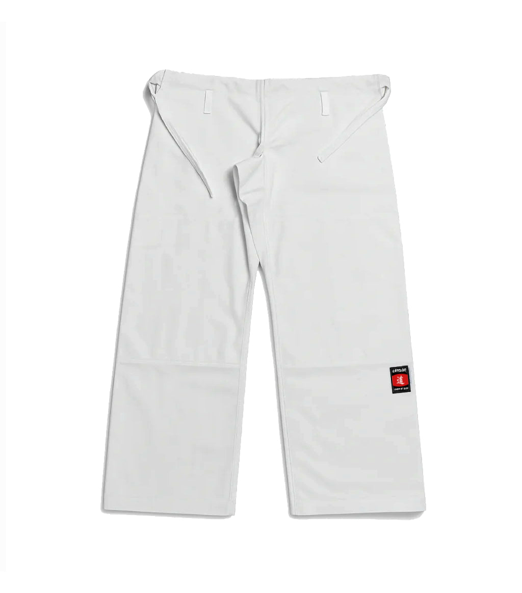Pantaloni da judo Katsudo Jinoku 550g, bianchi