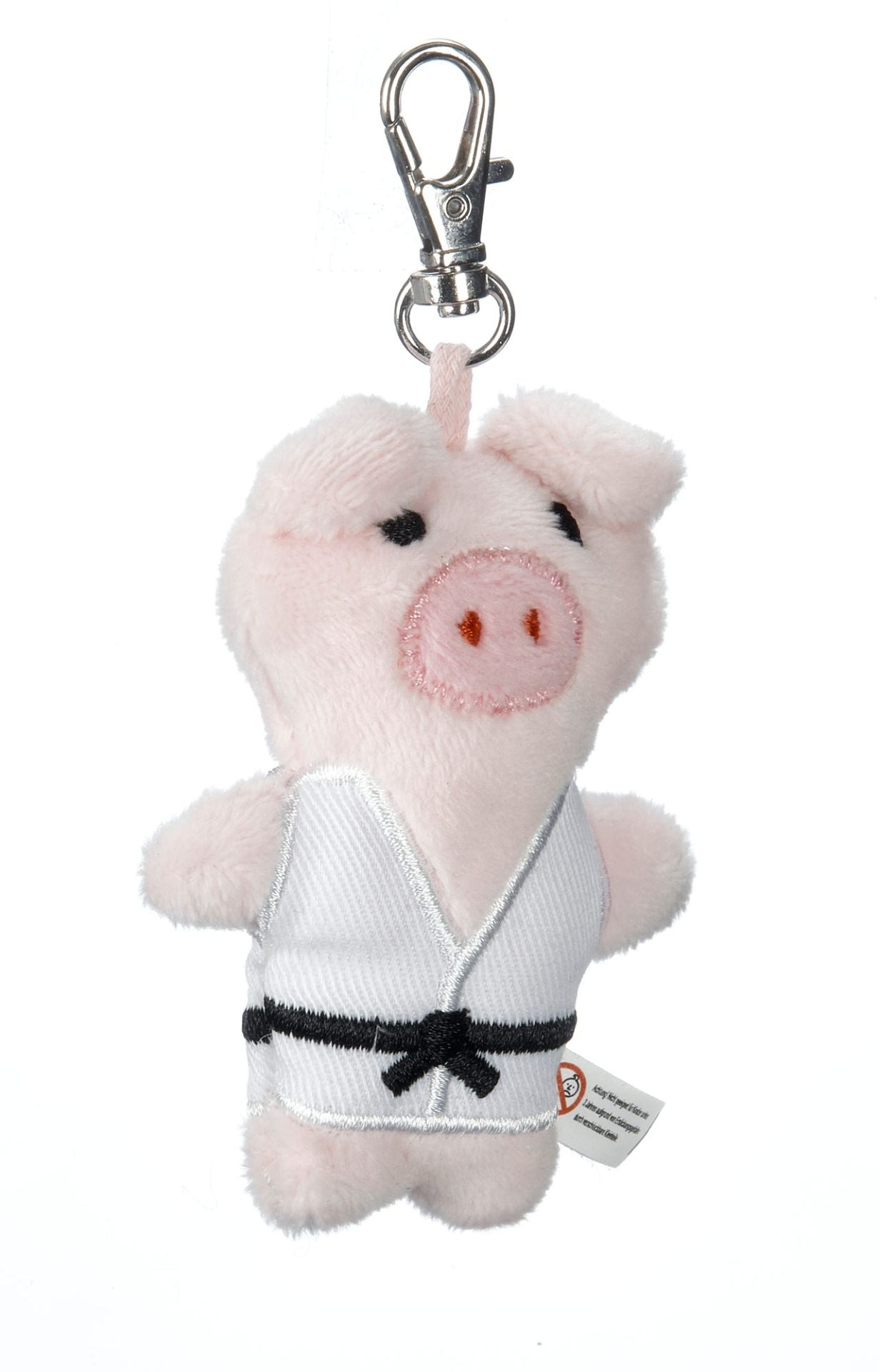 DAX plush karate keychain Pig