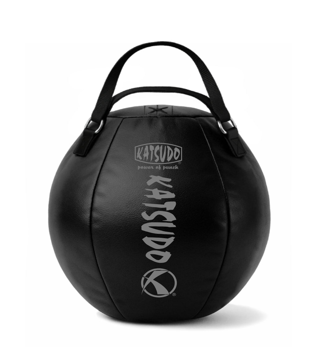 Katsudo box guľa Leodor s popruhom, čierna