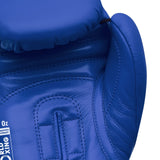 Adidas kožené rukavice World of boxing, modré