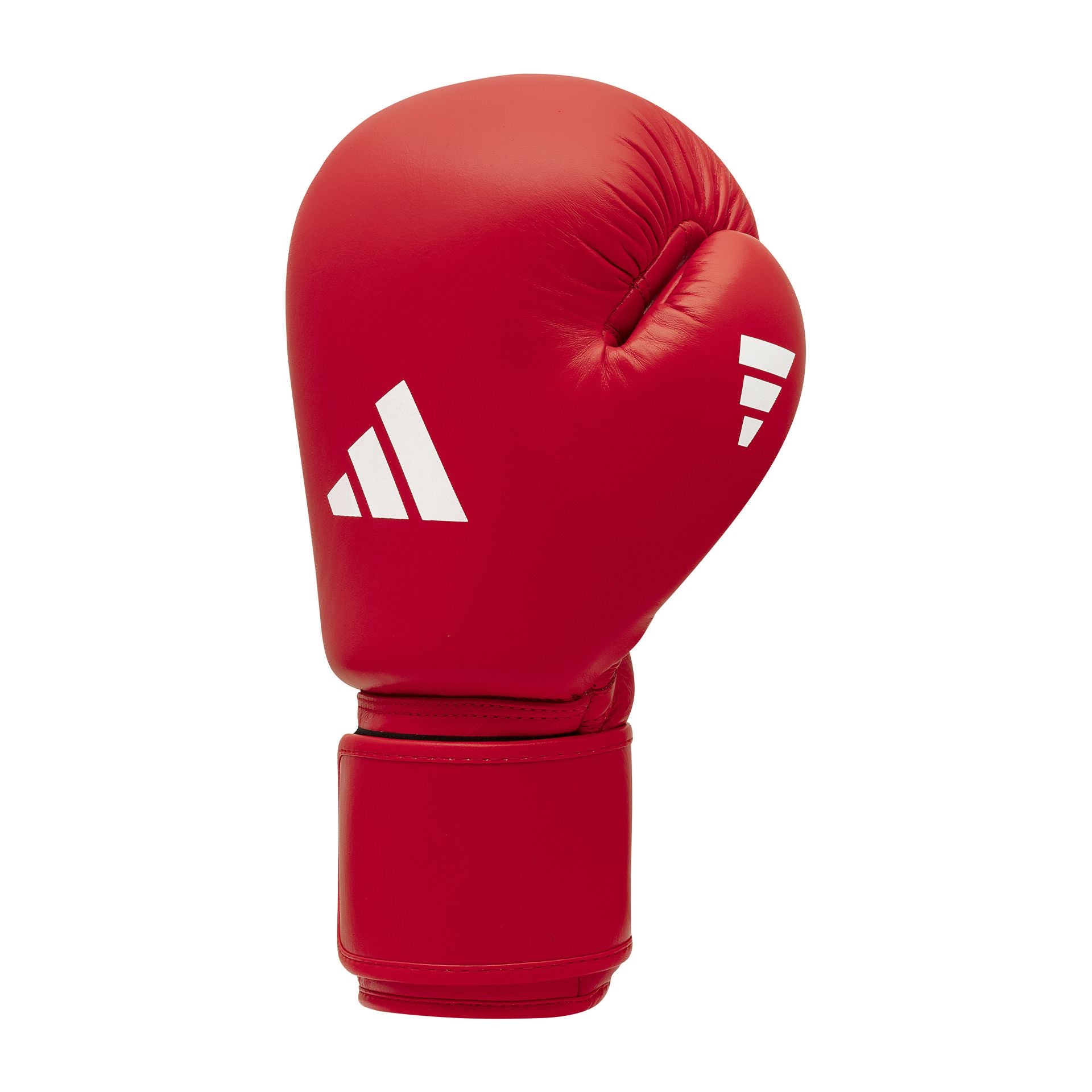 Adidas leather gloves World of boxing, red