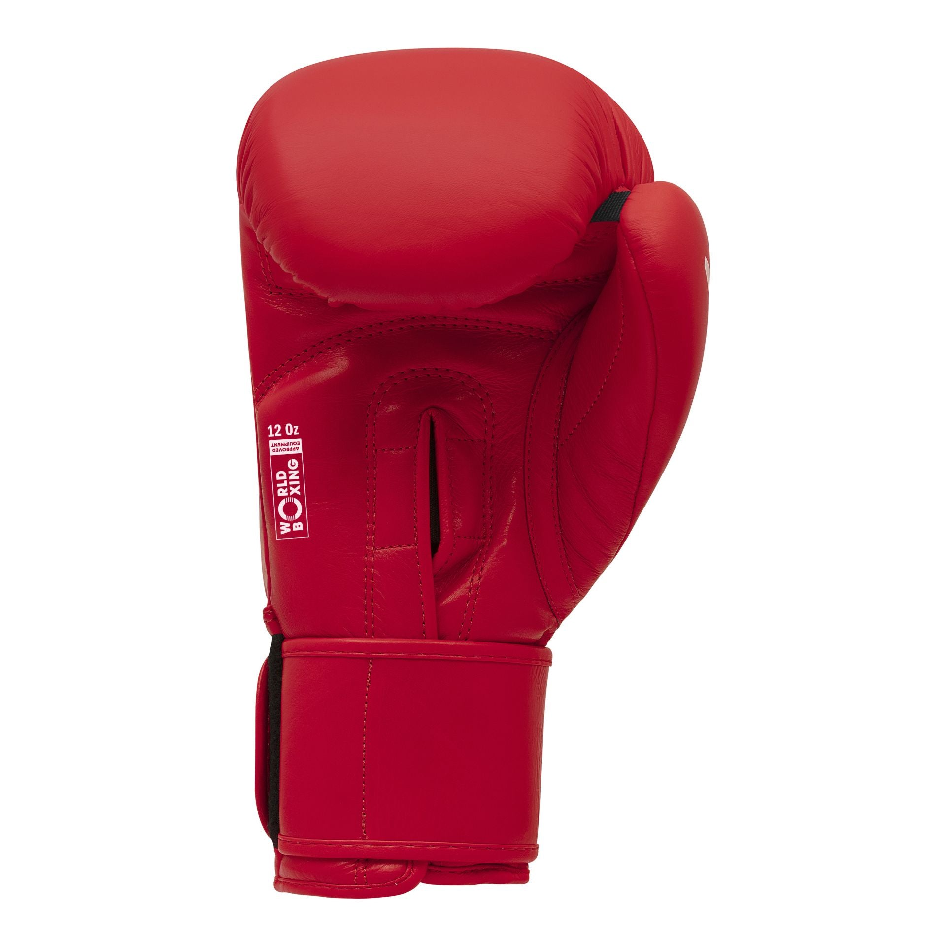 Adidas leather gloves World of boxing, red