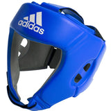Adidas kožená boxerská prilba AIBA 1, modrá