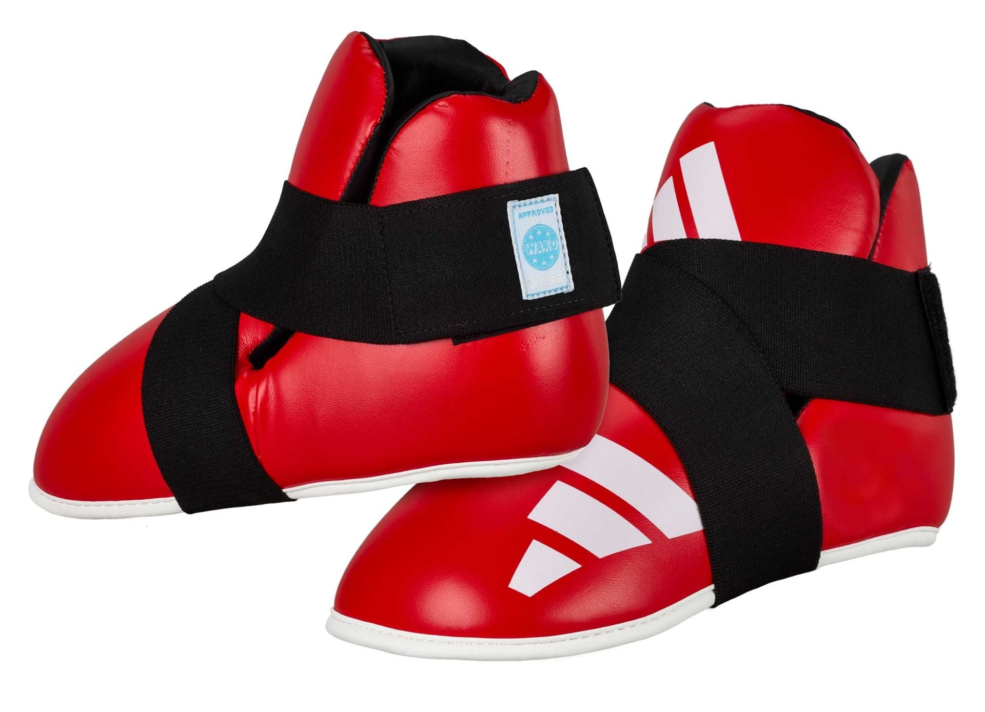 Adidas kickbox papuče Super Safety Kicks, červené