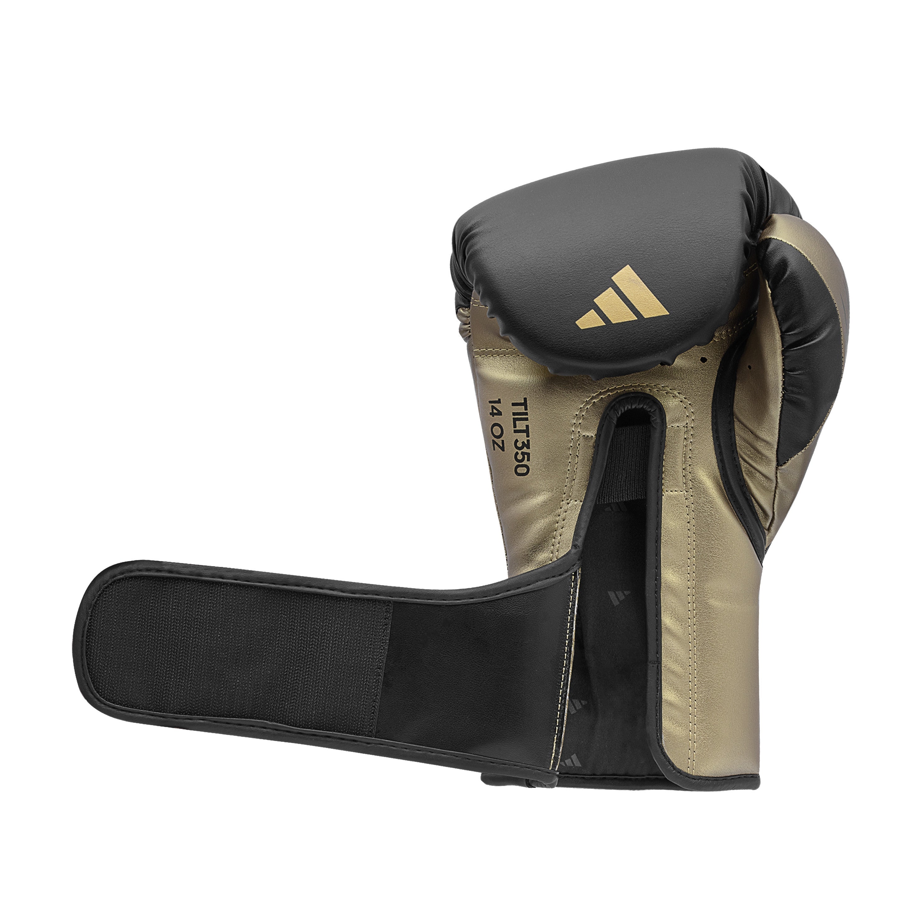 Adidas SPEED TILT 350V Pro boxerské rukavice, čierno-zlatá