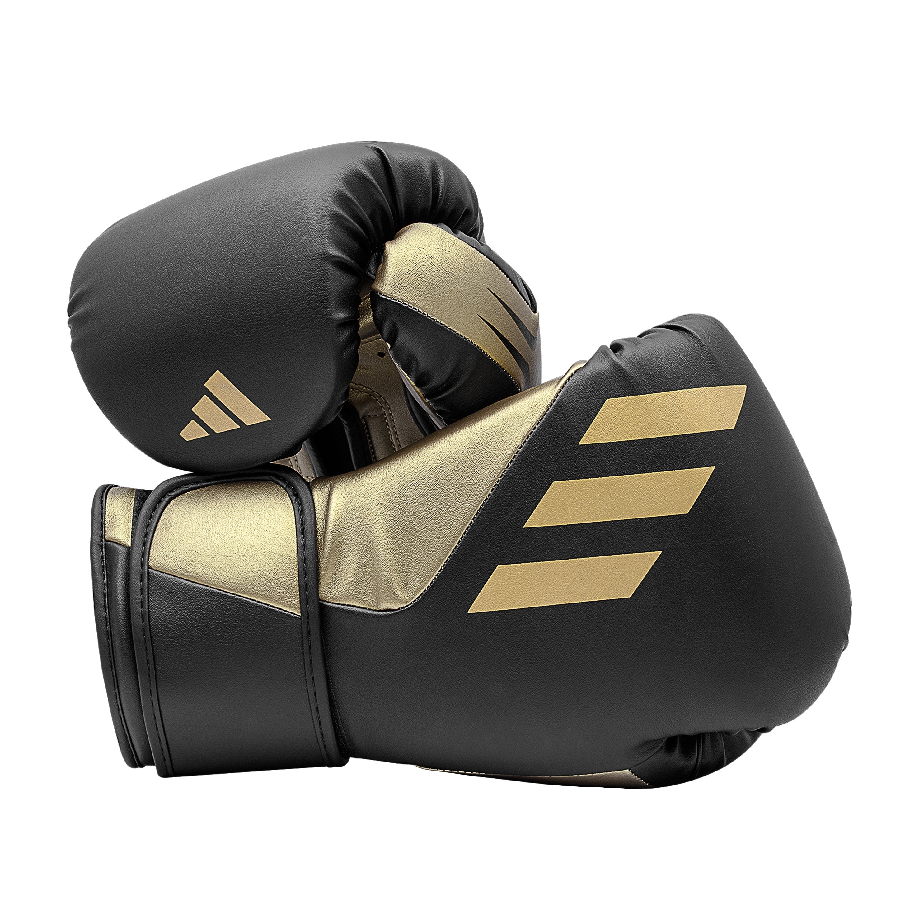 Adidas SPEED TILT 350V Pro boxerské rukavice, čierno-zlatá