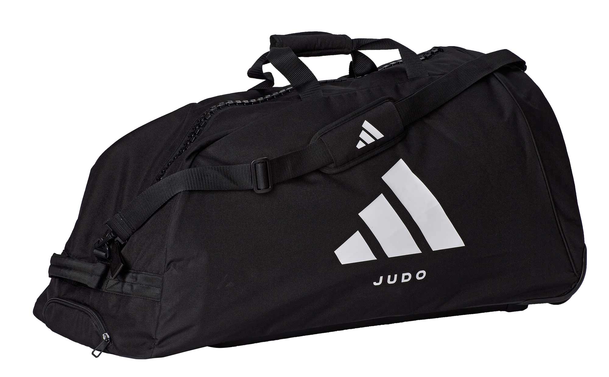 Adidas judo taška na kolieskach, čierna