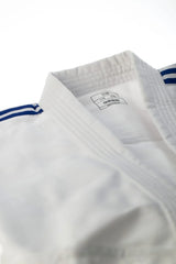 Adidas JU Kimono mit schwarzen Streifen Club 350g, weiß