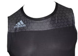 Adidas dámsky vzpieračský dres Leistung, čierny