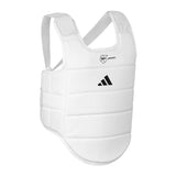Adidas Karate-Brustschutz Chest Guard WKF, weiß