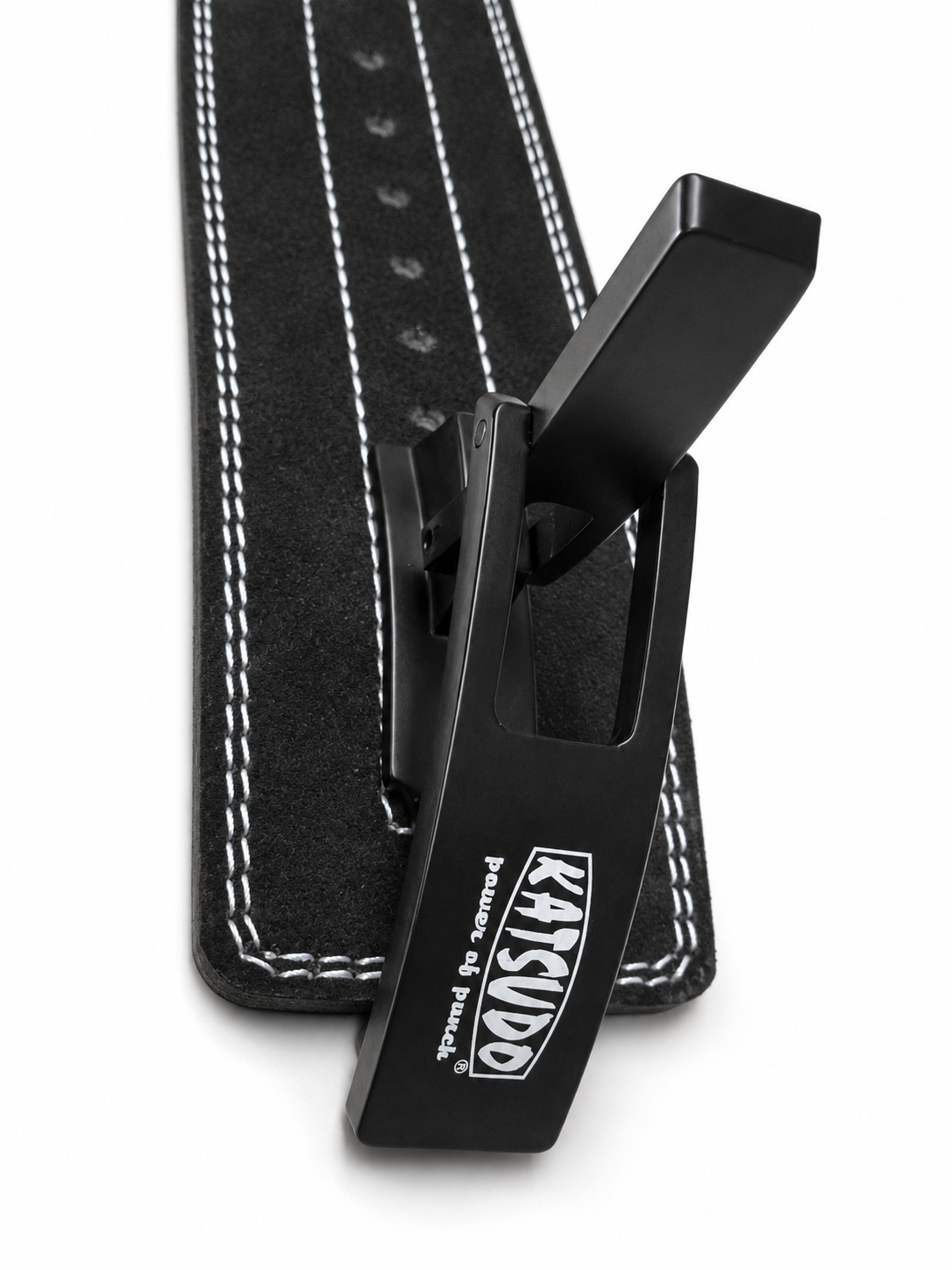 Katsudo BrutalBane powerlifting belt with lever buckle, black