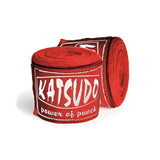 Katsudo elastická boxeristická bandáž Path, červená