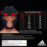 Adidas boxerská prilba Response, bielo-čierna