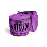 Katsudo elastická boxeristická bandáž Path, fialová