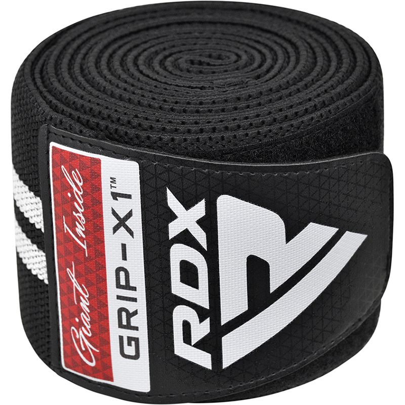 RDX bandáž na koleno, čierno-biela