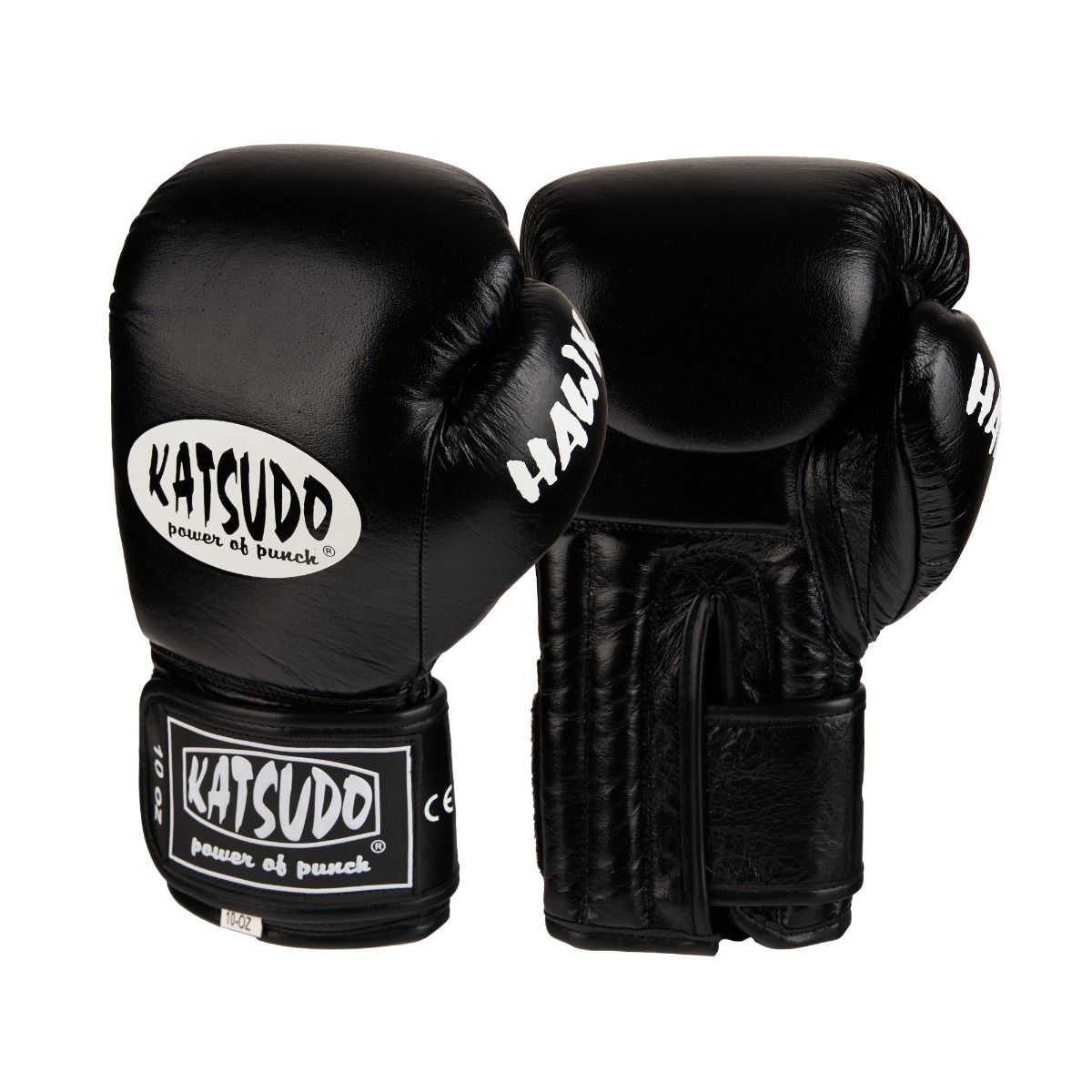 Katsudo box rukavice Hawk, čierne