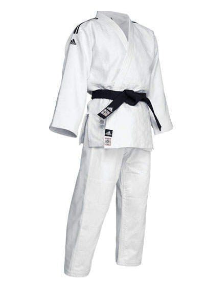 Adidas kimono da judo Champion III IJF Regular fit 750g, bianco
