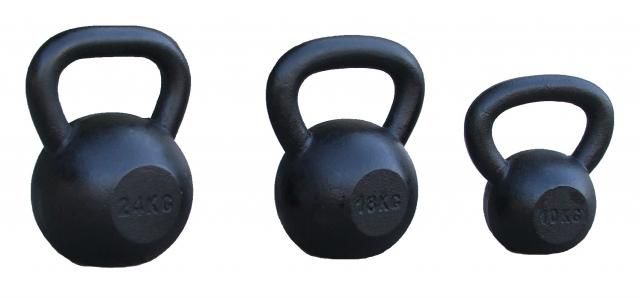 Katsudo kettlebell Belltor, čierny